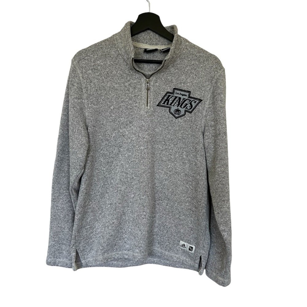LA Kings Quarter Zip Sweater Size S